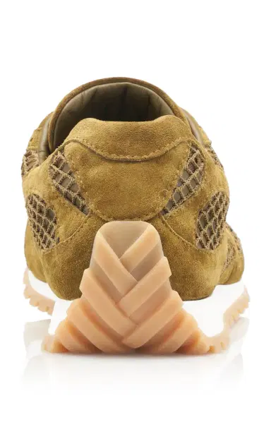 Bottega Veneta Orbit Fishnet Leather Sneakers | Thumbnail 4 Bottega Veneta Orbit Fishnet Leather Sneakers | Thumbnail 4