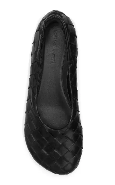 Bottega Veneta Atomic Intrecciato Leather Ballet Flats | Thumbnail 5