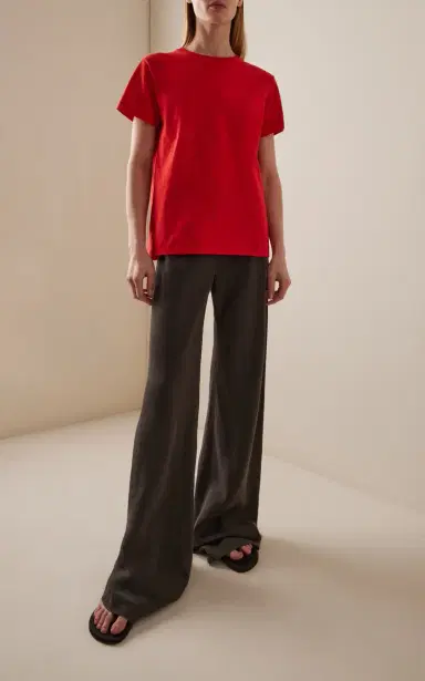 The Row Florie Cotton T-Shirt | Thumbnail 3 The Row Florie Cotton T-Shirt | Thumbnail 3