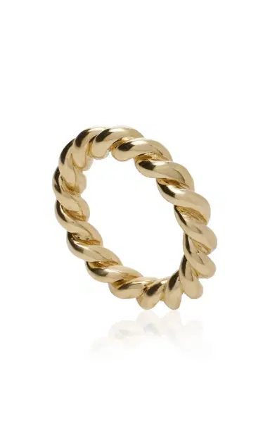 Sydney Evan Thick Twisted Rope Ring | Thumbnail 3
