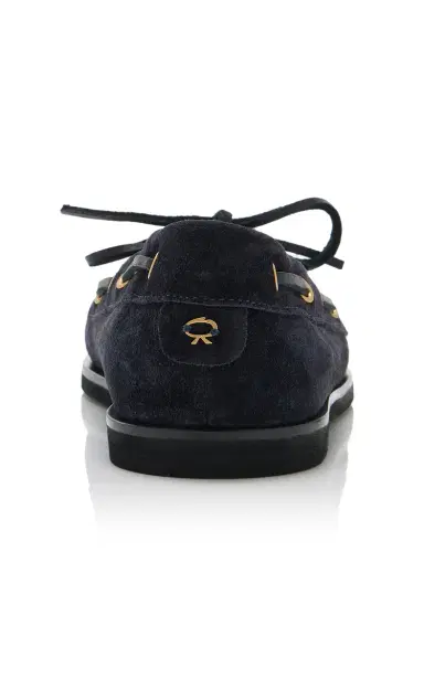 Gianvito Rossi Vandèe Suede Boat Shoes | Thumbnail 5 Gianvito Rossi Vandèe Suede Boat Shoes | Thumbnail 5