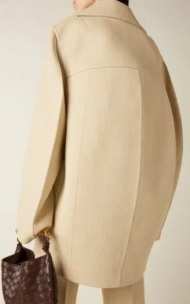 Bottega Veneta Double-Breasted Cocoon Coat | Thumbnail 4 Bottega Veneta Double-Breasted Cocoon Coat | Thumbnail 4