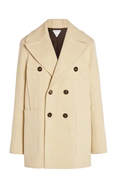 Bottega Veneta Double-Breasted Cocoon Coat | Thumbnail 1 Bottega Veneta Double-Breasted Cocoon Coat | Thumbnail 1