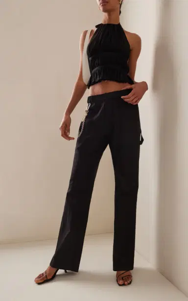 Tae Park Exclusive Silk-Chiffon Wrap Top | Thumbnail 3 Tae Park Exclusive Silk-Chiffon Wrap Top | Thumbnail 3