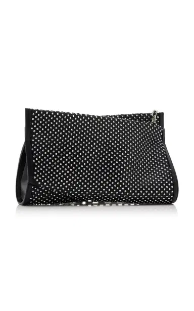 Christian Louboutin Loubitwist Small Studded Leather Clutch | Thumbnail 5