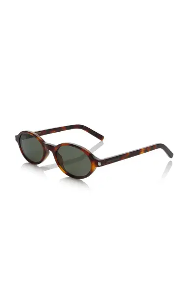 Saint Laurent Jeanne Round-Frame Acetate Sunglasses | Thumbnail 3 Saint Laurent Jeanne Round-Frame Acetate Sunglasses | Thumbnail 3