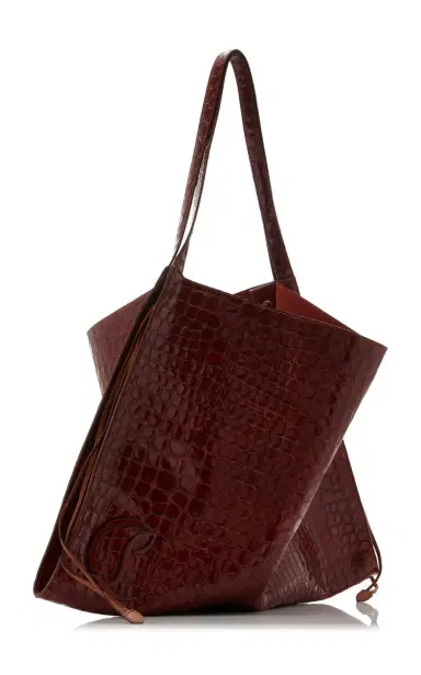 Christian Louboutin Le 54 Croc-Embossed Leather Tote Bag | Thumbnail 3 Christian Louboutin Le 54 Croc-Embossed Leather Tote Bag | Thumbnail 3