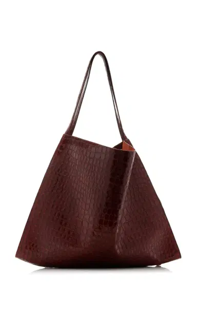 Christian Louboutin Le 54 Croc-Embossed Leather Tote Bag | Thumbnail 4 Christian Louboutin Le 54 Croc-Embossed Leather Tote Bag | Thumbnail 4