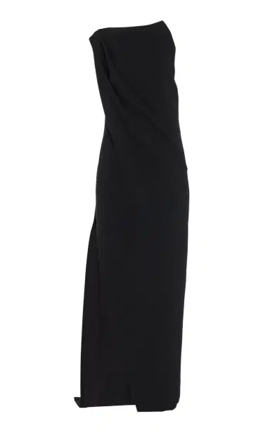 Brandon Maxwell The Alina Double-Wool Crepe Maxi Dress | Thumbnail 1