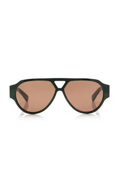 Bottega Veneta Aviator-Frame Acetate Sunglasses | Thumbnail 1 Bottega Veneta Aviator-Frame Acetate Sunglasses | Thumbnail 1