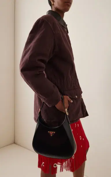 Prada Leather Shoulder Bag | Thumbnail 3