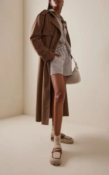 Miu Miu Canvas Loafer Mules | Thumbnail 2