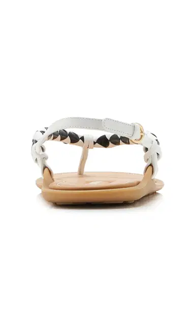 Miu Miu Leather Sandals | Thumbnail 5 Miu Miu Leather Sandals | Thumbnail 5
