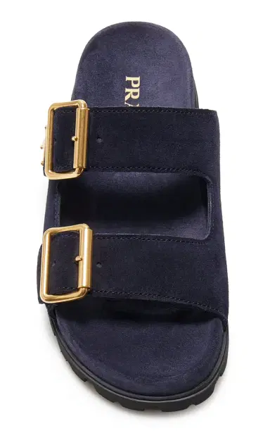 Prada Suede Sandals | Thumbnail 3 Prada Suede Sandals | Thumbnail 3