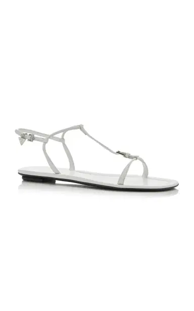 Prada Buckled Leather Sandals | Thumbnail 4 Prada Buckled Leather Sandals | Thumbnail 4
