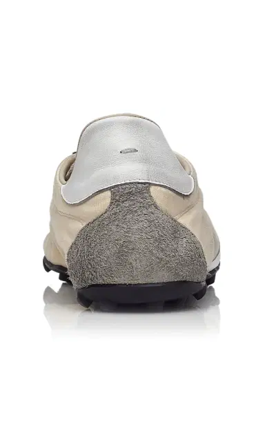 Maison Margiela Sprinters Leather-Trimmed Drill Sneakers | Thumbnail 4 Maison Margiela Sprinters Leather-Trimmed Drill Sneakers | Thumbnail 4