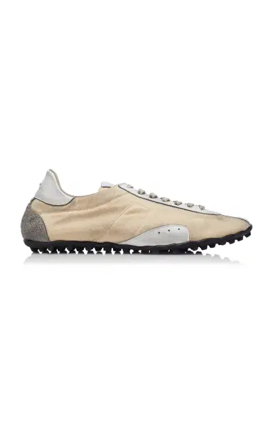 Maison Margiela Sprinters Leather-Trimmed Drill Sneakers | Thumbnail 6 Maison Margiela Sprinters Leather-Trimmed Drill Sneakers | Thumbnail 6