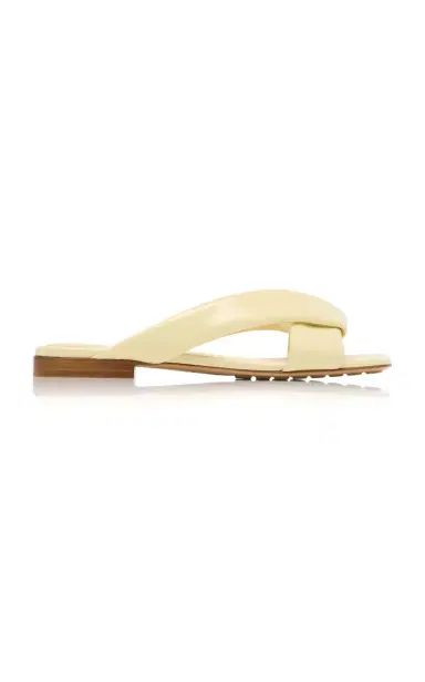 Bottega Veneta Cushion Lux Leather Sandals | Thumbnail 7