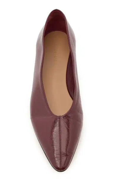 Bottega Veneta Cushion Lux Leather Flats | Thumbnail 3 Bottega Veneta Cushion Lux Leather Flats | Thumbnail 3