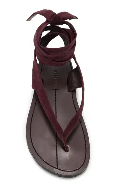 A Emery Elmer Lace-Up Suede Sandals | Thumbnail 4 A Emery Elmer Lace-Up Suede Sandals | Thumbnail 4