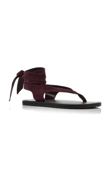 A Emery Elmer Lace-Up Suede Sandals | Thumbnail 5 A Emery Elmer Lace-Up Suede Sandals | Thumbnail 5