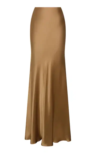 ANDRES OTALORA Sublimes Silk-Charmeuse Maxi Skirt | Thumbnail 2