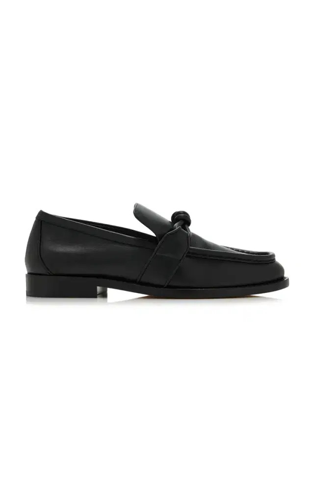Bottega Veneta Astaire Leather Loafers