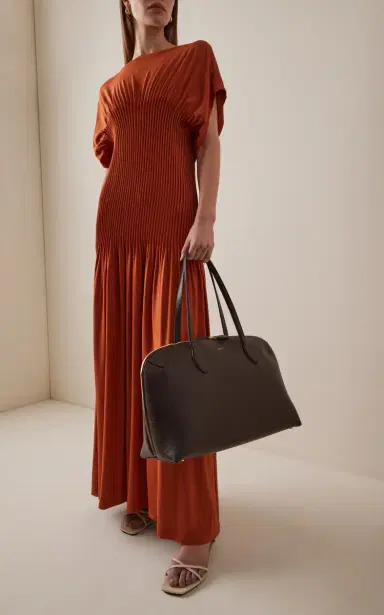 Toteme Leather Tote Bag | Thumbnail 2 Toteme Leather Tote Bag | Thumbnail 2