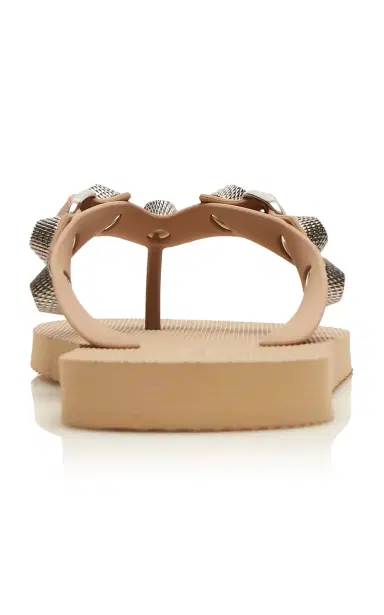 Balenciaga City Rubber Thong Sandals | Thumbnail 4