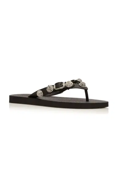 Balenciaga Cagole Rubber Thong Sandals | Thumbnail 6 Balenciaga Cagole Rubber Thong Sandals | Thumbnail 6