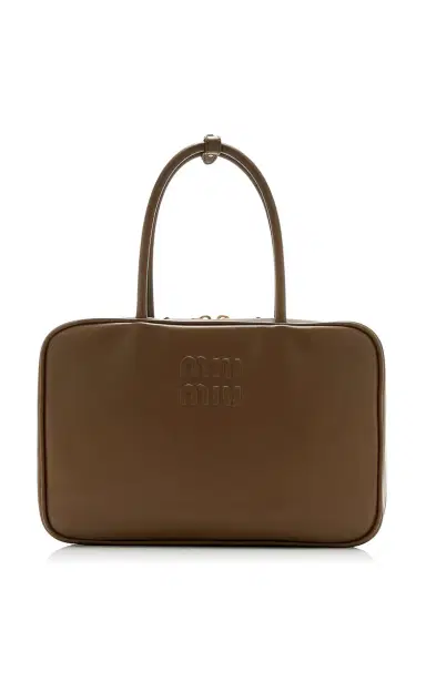 Miu Miu Beau Leather Bag | Thumbnail 6 Miu Miu Beau Leather Bag | Thumbnail 6