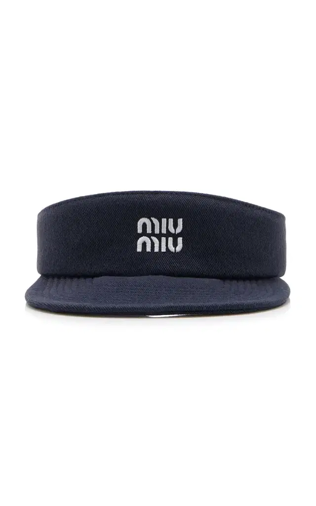 Washed Denim Visor
