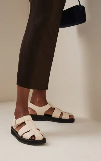 The Row Fisherman Leather Sandals | Thumbnail 3 The Row Fisherman Leather Sandals | Thumbnail 3