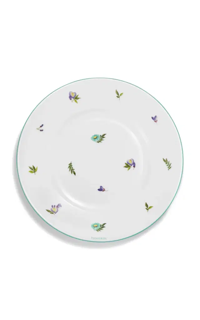 Exclusive Wildflower Porcelain Bread and Butter Plate - White