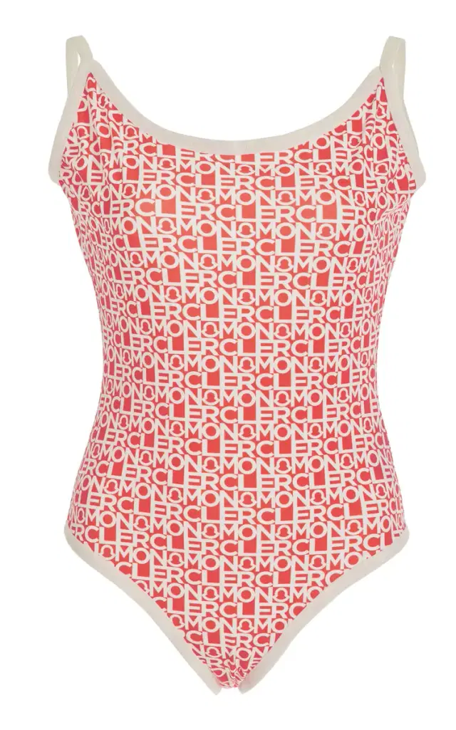 Moncler Logo One-Piece Swimsuit