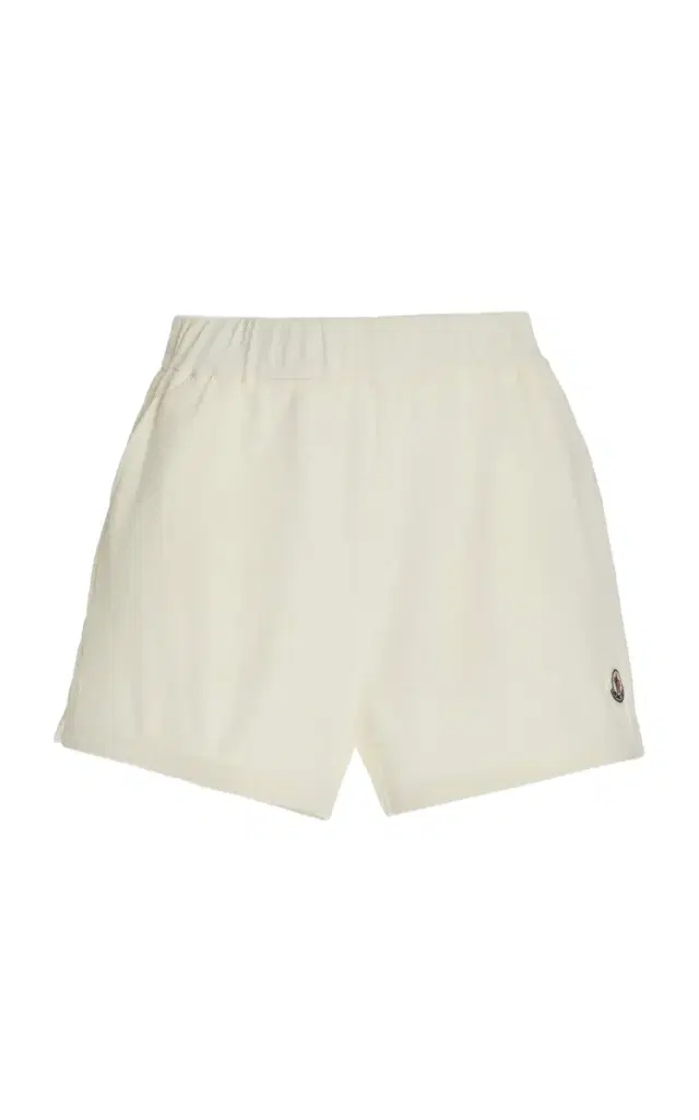 Oversized Cotton-Blend Sweat Shorts