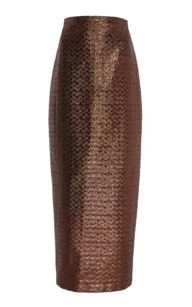 SEV Jacquard Pencil Cut Maxi Skirt | Thumbnail 1