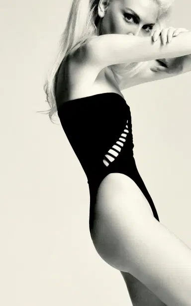 Adriana Degreas x Sabine Getty Cutout Strapless One-Piece Swimsuit | Thumbnail 3