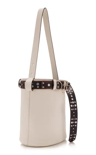 Prada Buckle Leather Bucket Bag | Thumbnail 3