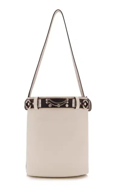 Prada Buckle Leather Bucket Bag | Thumbnail 4