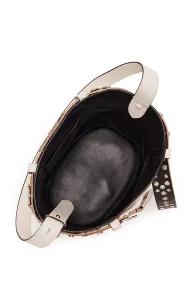 Prada Buckle Leather Bucket Bag | Thumbnail 5