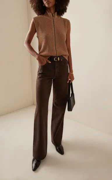 SLVRLAKE Grace Rigid High-Rise Wide-Leg Jeans | Thumbnail 2 SLVRLAKE Grace Rigid High-Rise Wide-Leg Jeans | Thumbnail 2