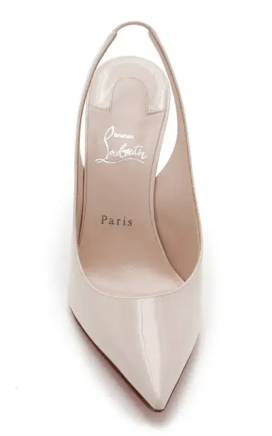 Christian Louboutin Condora 85mm Patent Leather Slingback Pumps | Thumbnail 3 Christian Louboutin Condora 85mm Patent Leather Slingback Pumps | Thumbnail 3
