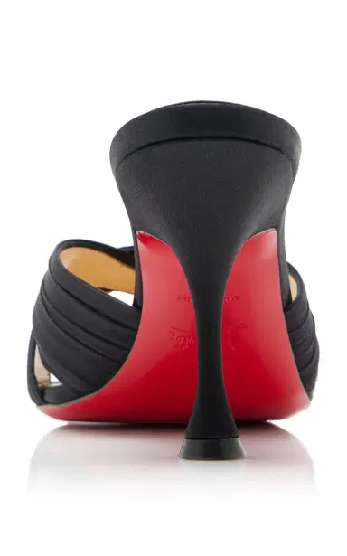Christian Louboutin Nicol Is Back 85mm Crepe Satin Sandals | Thumbnail 5 Christian Louboutin Nicol Is Back 85mm Crepe Satin Sandals | Thumbnail 5