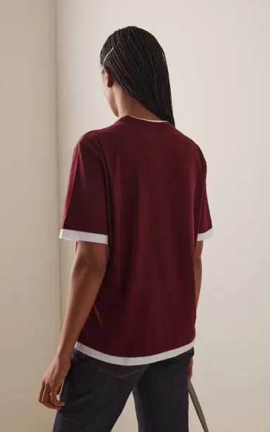 Prada Cotton Jersey T-Shirt | Thumbnail 4