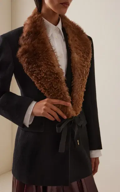 Prada Faux Fur Collar | Thumbnail 2