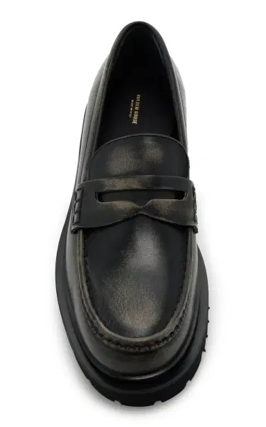 Golden Goose Distressed Leather Loafers | Thumbnail 3