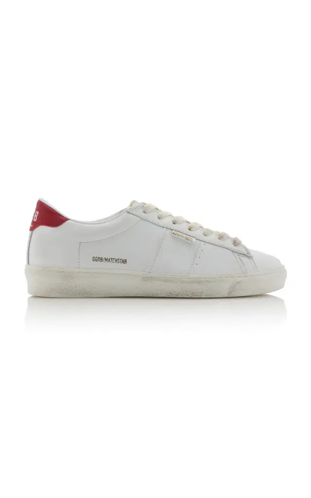 Golden Goose Matchstar Leather Sneakers