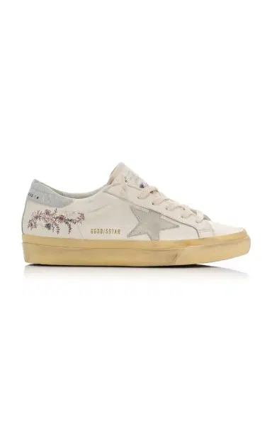 Golden Goose Super-Star Leather Sneakers | Thumbnail 6