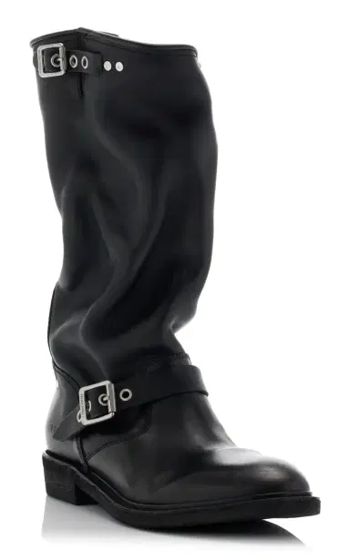 Golden Goose Biker Leather Knee Boots | Thumbnail 5 Golden Goose Biker Leather Knee Boots | Thumbnail 5